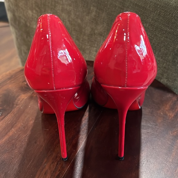 Christian Louboutin Red Black Ombré Heels 11.5 / 42 - Picture 6 of 14